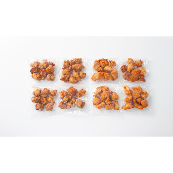 ありたどり から揚げ 揚げ調理済 もも肉170g×4 むね肉180g×4 からあげ 冷凍 送料無料-1