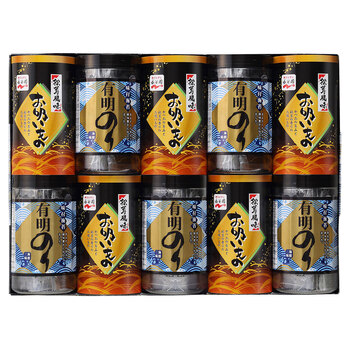 永谷園松茸風味お吸物 有明のり詰合せ 有明のり×5 お吸い物×5 海苔 常温 送料無料-1