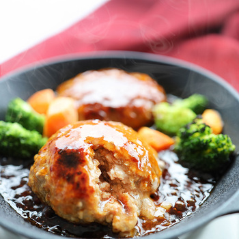 香川 オリーブ牛入り 生ハンバーグ 6個セット 冷凍 送料無料-2