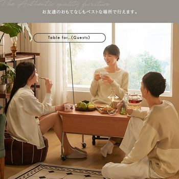 キャスター付きリフティングセンターテーブル Lysor リソル 送料無料 即日発送-7