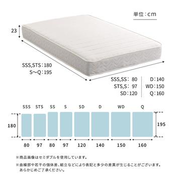 日本製ポケットコイルマットレス nukkua ヌックア ダブル 送料無料 即日発送-1