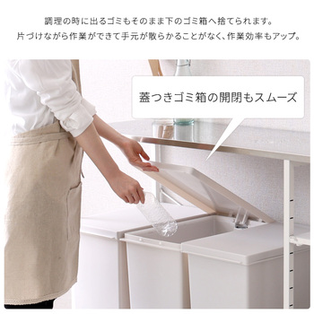 ステンレス天板キッチンカウンター 送料無料 即日発送-6