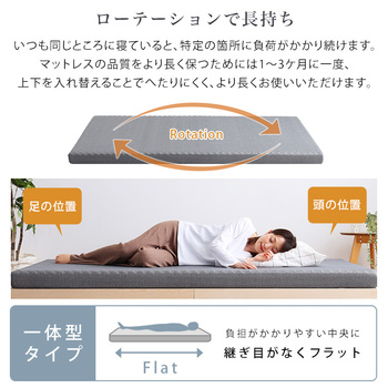 高反発プロファイルウレタンマットレス Beleza10 ベレーザ テン セミシングルショート 送料無料 即日発送-9