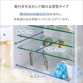 コレクションキューブラック深型タイプLEDセット 送料無料 即日発送-4