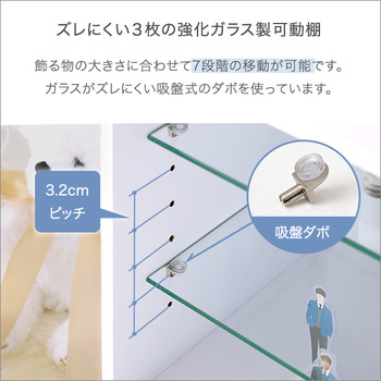 コレクションキューブラック深型タイプLEDセット 送料無料 即日発送-6