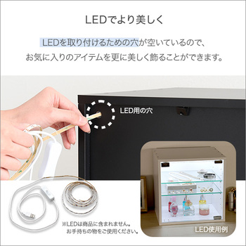 コレクションキューブラック深型タイプLEDセット 送料無料 即日発送-7