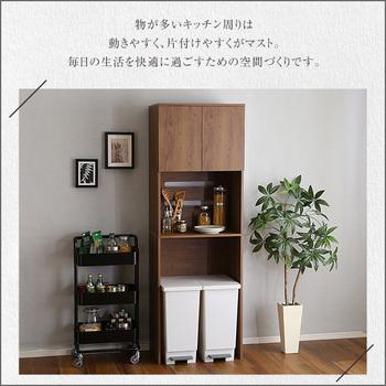 ヴィンテージ木製ごみ箱上ラックスリムタイプ 送料無料 即日発送-3