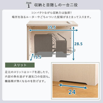 ルーターボックス小 送料無料 即日発送-5