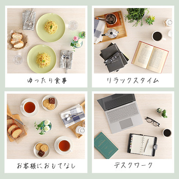 さわやかなオシャレテーブル110cm幅 送料無料 即日発送-9