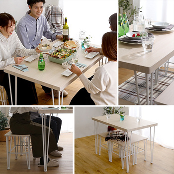 さわやかなオシャレダイニング5点Frais フレ 送料無料 即日発送-3