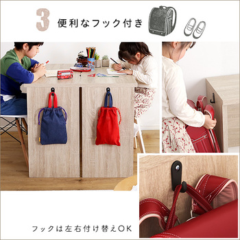 シンプルデスク60cm幅 LULUTE ルルテ 送料無料 即日発送-7