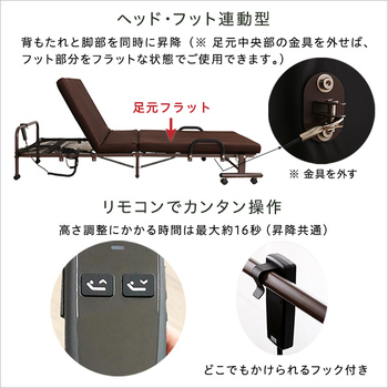 電動リクライニングベッド KLAPP クラップ 送料無料 即日発送-6