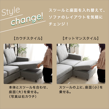 ソファー 北欧インテリア3人掛けコンパクトカウチソファlugna-ルグナ 送料無料 即日発送-5