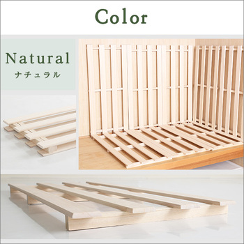 天然木使用通気性抜群抗菌 防カビ 調湿効果軽量押し入れ桐すのこ2枚入り 送料無料 即日発送-2
