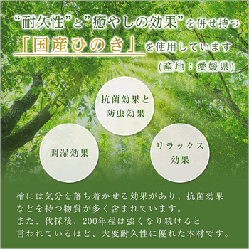 総檜脚付きすのこベッド ダブル Pierna-ピエルナ 送料無料 即日発送-3