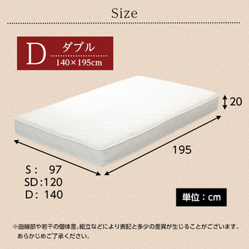 ポケットコイルスプリングマットレス-Robilia-ロビリア(ダブル用 ロール梱包でラクラク搬入可能 送料無料 即日発送-1