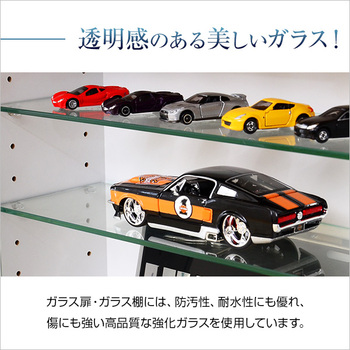 コレクションラック-Luke-ルーク浅型ハイタイプ 送料無料 即日発送-5
