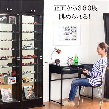 コレクションラック-Luke-ルーク専用ミラー2枚ハイタイプ用 深型 浅型共通 送料無料 即日発送-3