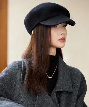 キャスケット 帽子 レディース 小顔見え 送料無料 即日発送-2