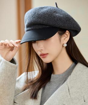 キャスケット 帽子 レディース 小顔見え 送料無料 即日発送-4