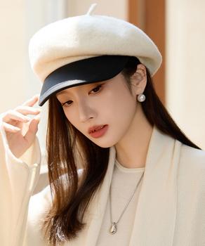 キャスケット 帽子 レディース 小顔見え 送料無料 即日発送-5