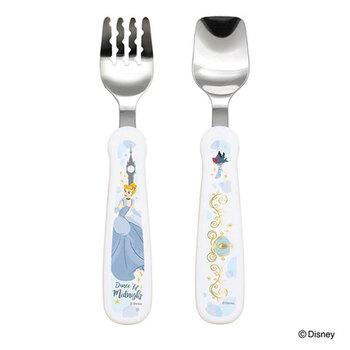 エジソンママ フォーク＆スプーン print シンデレラ 2個セット 送料無料-2