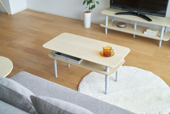 センターテーブル LOGCT001NA ローテーブル2026新商品 Log ログ 送料無料-11