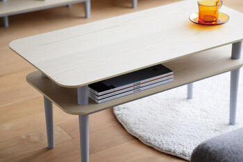 センターテーブル LOGCT001NA ローテーブル2026新商品 Log ログ 送料無料-8