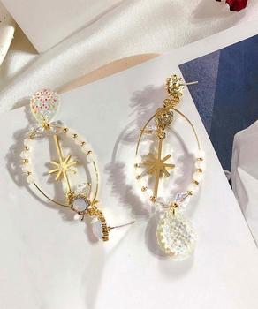 しずく型ピアス大ぶり 揺れるビーズピアス 送料無料 即日発送-7