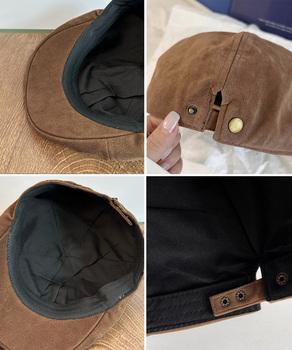 ハンチング レディース キャスケット秋冬 送料無料 即日発送-9