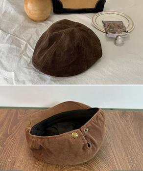 ハンチング レディース キャスケット秋冬 送料無料 即日発送-8