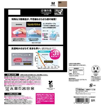 笑激SHOCK マジかるバスマット M ブラウン 送料無料 即日発送-5