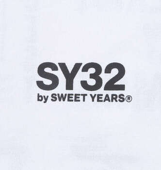 大きいサイズ SY32 by SWEET YEARS マルチロゴ長袖Tシャツ 3L 4L 5L 6L ホワイト ラッピング可 送料無料 即日発送-4