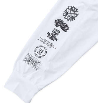 大きいサイズ SY32 by SWEET YEARS マルチロゴ長袖Tシャツ 3L 4L 5L 6L ホワイト ラッピング可 送料無料 即日発送-5