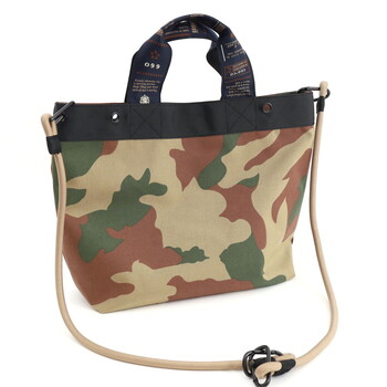 オリジナルテープxダブルハンドル トートバッグ A4収納可能 2026新作 COOCO 送料無料 即日発送-10