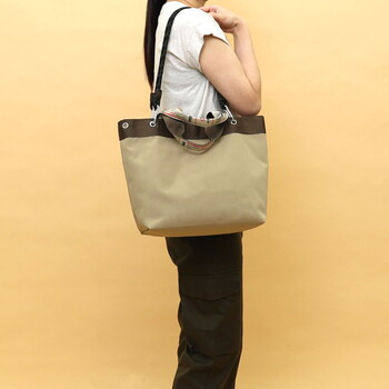 オリジナルテープxダブルハンドル トートバッグ A4収納可能 2026新作 COOCO 送料無料 即日発送-23