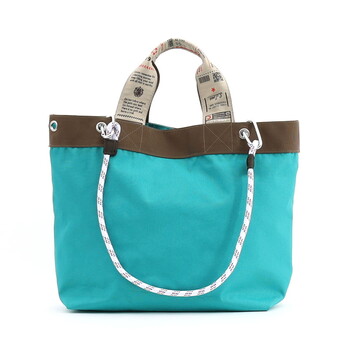 オリジナルテープxダブルハンドル トートバッグ A4収納可能 2026新作 COOCO 送料無料 即日発送-3