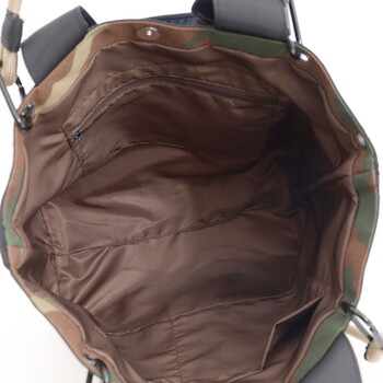 オリジナルテープxダブルハンドル トートバッグ A4収納可能 2026新作 COOCO 送料無料 即日発送-7