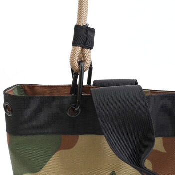 オリジナルテープxダブルハンドル トートバッグ A4収納可能 2026新作 COOCO 送料無料 即日発送-8