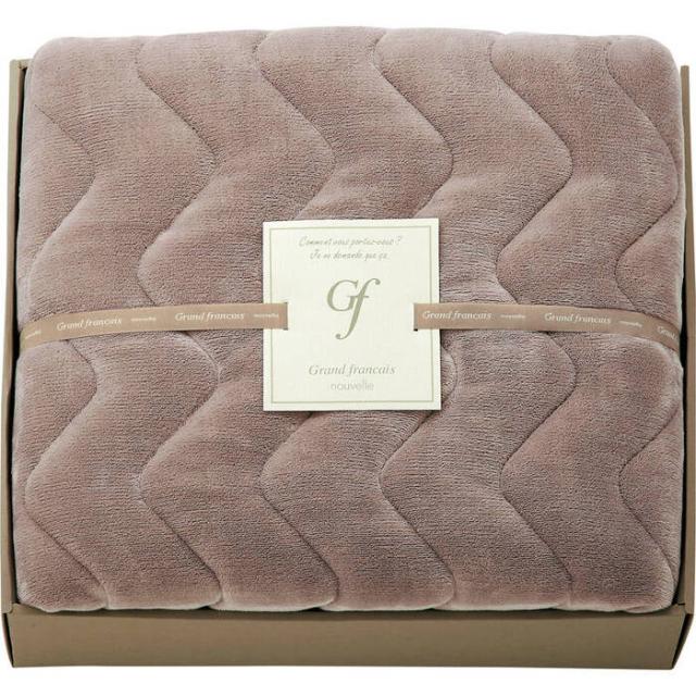 グランフランセヌーベル 吸湿発熱綿入り ハイソフトタッチ敷パット GFN8057VG 送料無料-0