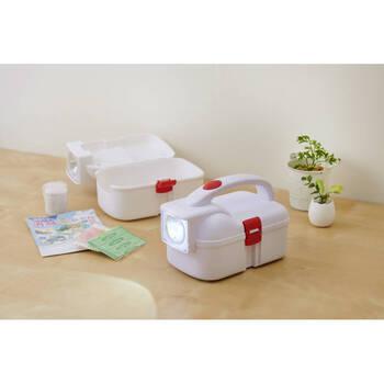ライト付救急箱 6202 ×2個セット 送料無料-2