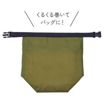 テントクロス保冷温ランチバッグ 0054 04 オリーブ 5個セット 送料無料-1