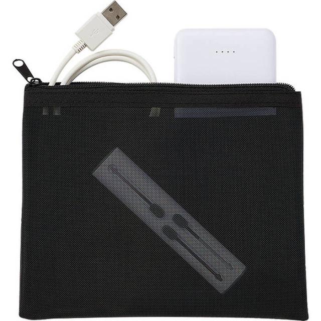 セパレートメッシュポーチ mini 0087 03 ベージュ 5個セット 送料無料-1