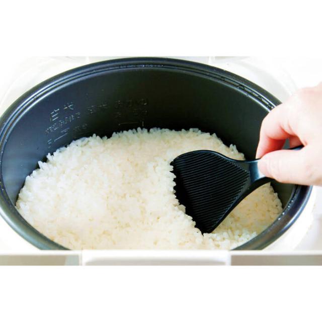 備長炭入り ご飯がつかないしゃもじ BS4 ×15セット 送料無料-1