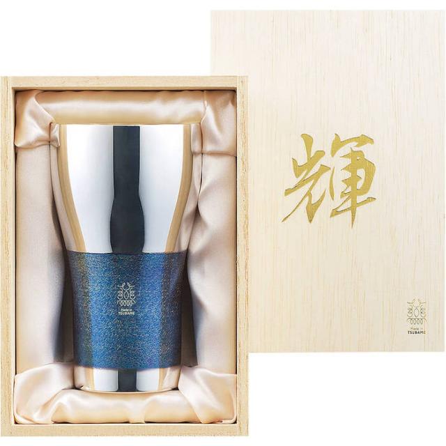 メイドインツバメ 輝 純銅ビアタンブラー 銀古美440mL KG 04 ギフト対応可 送料無料-0