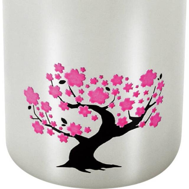 燕熟の技 感温ステンレスタンブラー300mL EJK 300 桜 ギフト対応可 送料無料-1