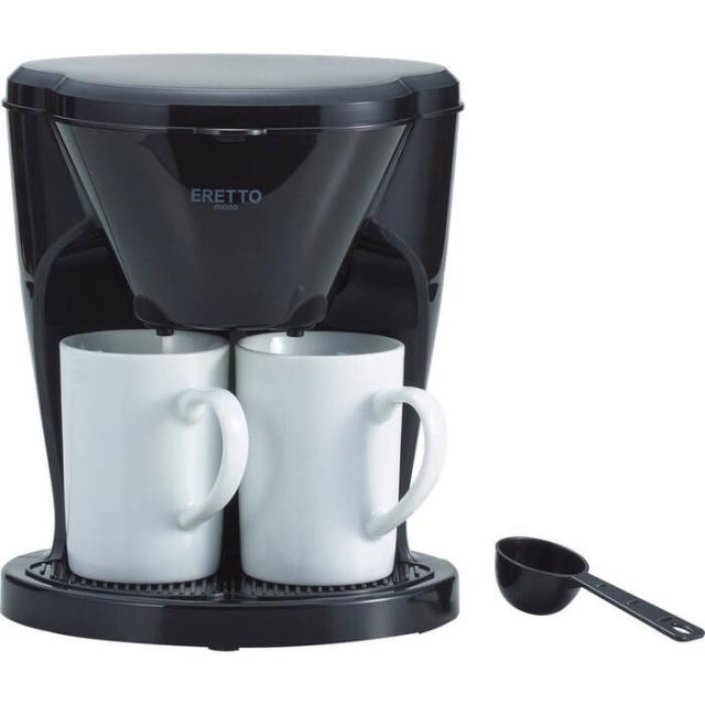 2CUPコーヒーメーカー ET 107 ギフト対応可 送料無料-0