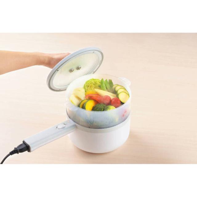 エレットモノ 蒸し器兼用電気片手鍋18cm ET 113 ギフト対応可 送料無料-1
