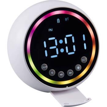 ワイヤレススピーカーマルチクロック スマホスタンド付 6203 ギフト対応可 送料無料-1