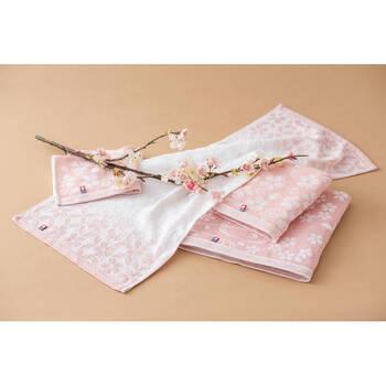 今治 桜おり布 タオルセット IS9625 PI ギフト対応可 送料無料-1